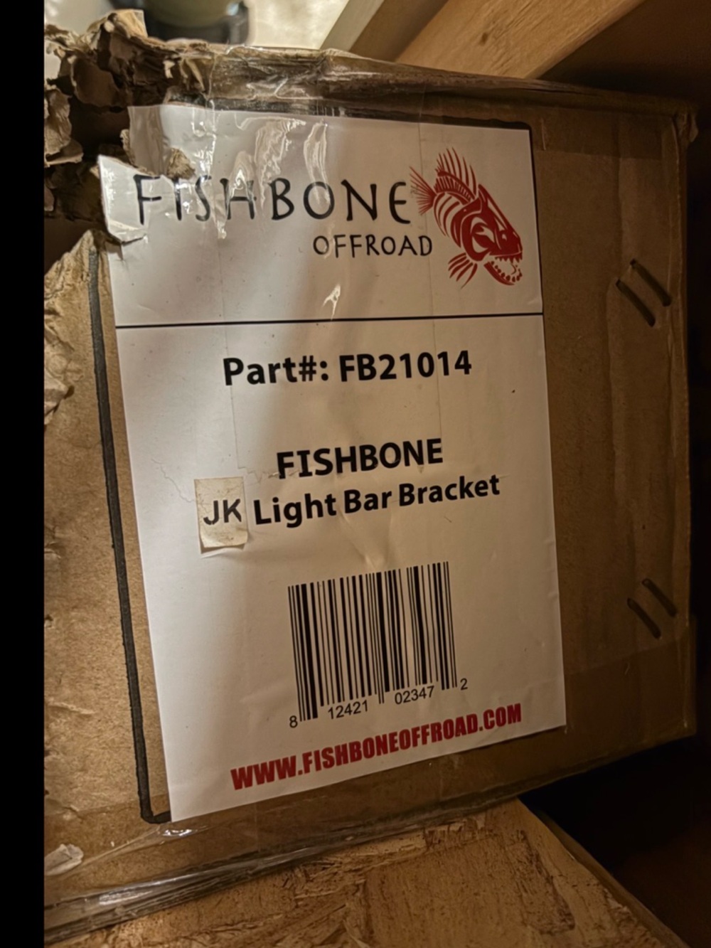 Light Bar & light pod Mounting Bracket & set of black light pods #FB21014